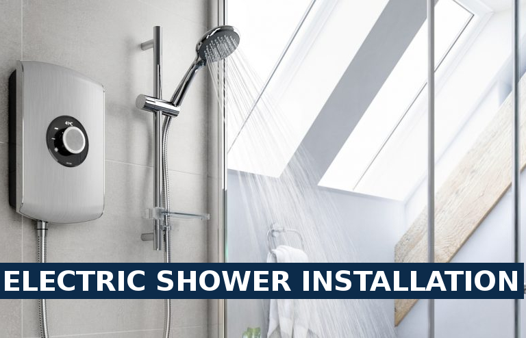 Electric shower installation Ealing